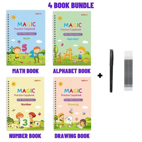 SÚPER PACK DE LIBROS MÁGICOS DE CALIGRAFÍA PARA NIÑOS✅