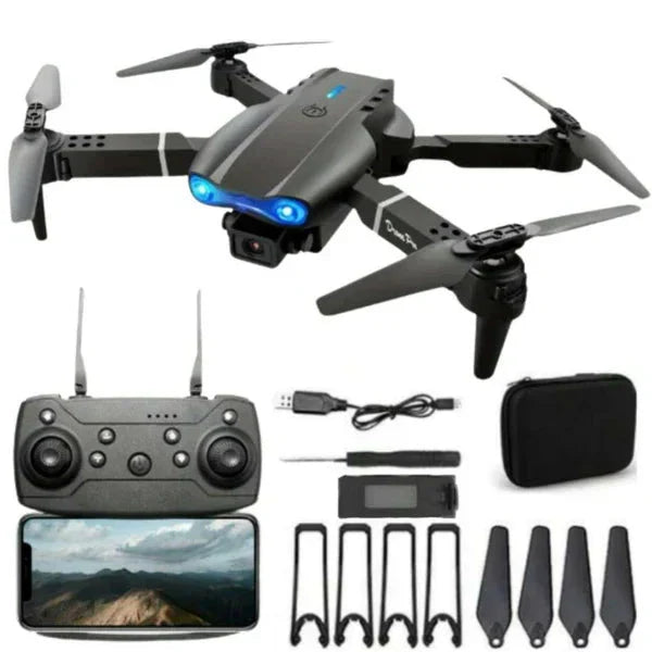 Drone PRO 4K WIFI + Control de Alta Definición (BATERÍA Y ESTUCHE DE REGALO)✅