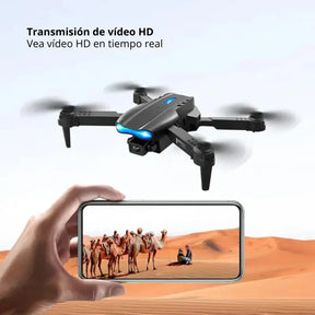 Drone PRO 4K WIFI + Control de Alta Definición (BATERÍA Y ESTUCHE DE REGALO)✅