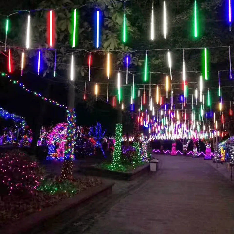 Guirnalda 152 Luces Digitales Navideñas 🎄 LEDICEMax 🎇 (Efecto meteoro 3 metros)✅