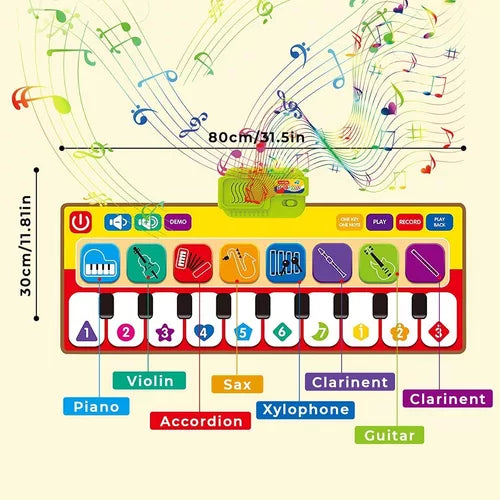 Sensacional Piano Tapete Musical✅