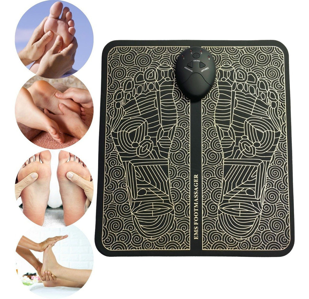 TAPETE MASAJEADOR CON TECNOLOGÍA EMS✅