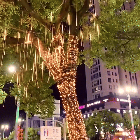 Guirnalda 152 Luces Digitales Navideñas 🎄 LEDICEMax 🎇 (Efecto meteoro 3 metros)✅