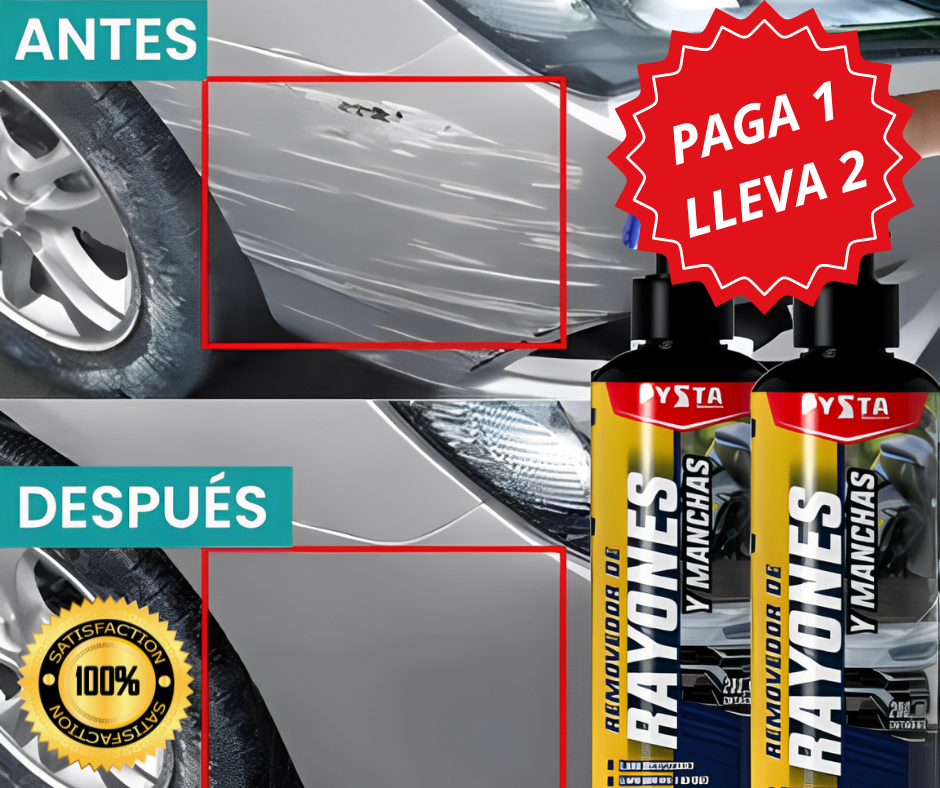 REMOVEDOR DE RAYONES PYSTA™- MANTÉN TU CARRO COMO NUEVO✅
