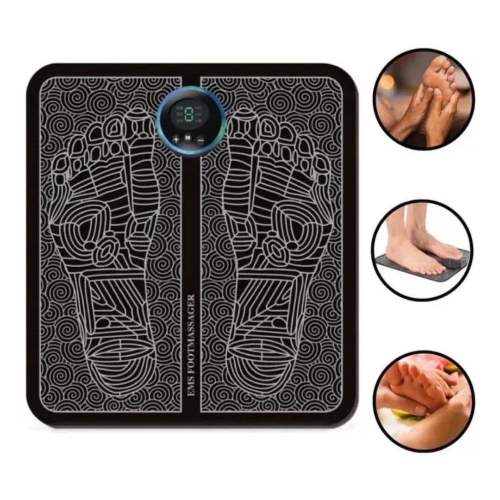 TAPETE MASAJEADOR CON TECNOLOGÍA EMS✅