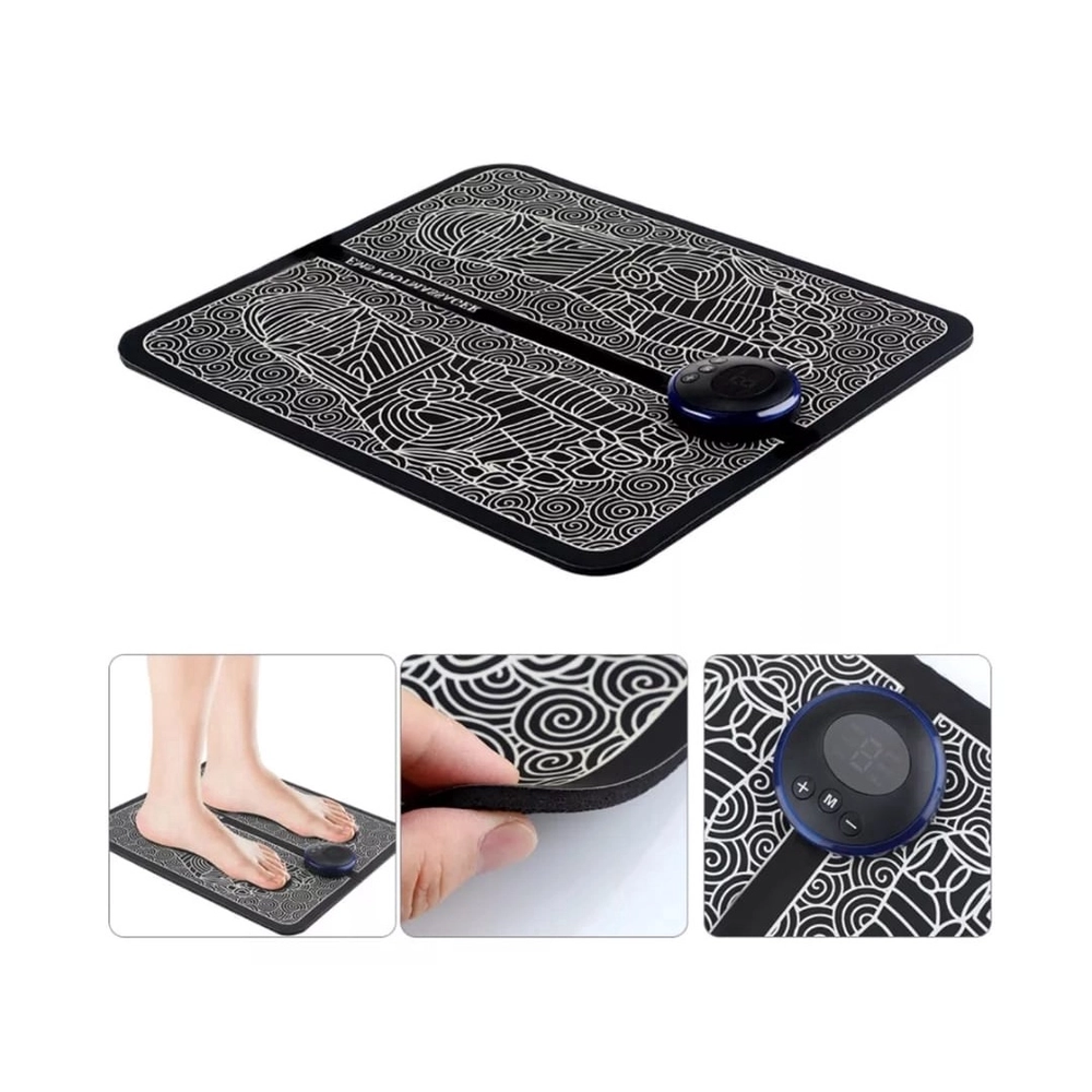 TAPETE MASAJEADOR CON TECNOLOGÍA EMS✅