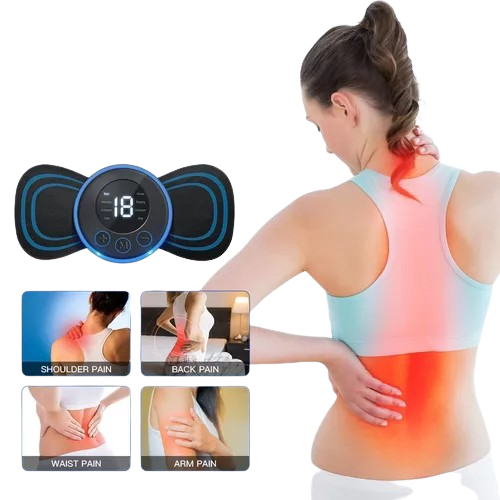 MASAJEADOR ELÉCTRICO MUSCULAR MARIPOSA✅