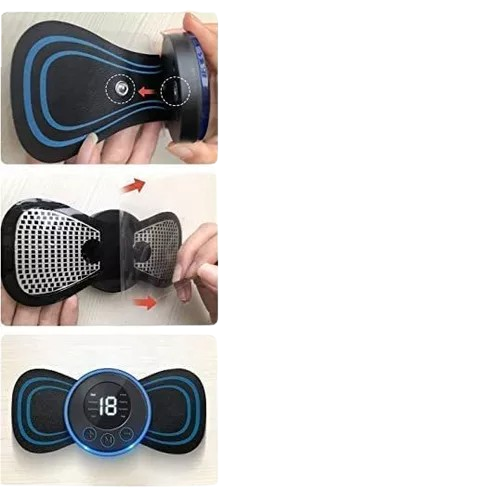 MASAJEADOR ELÉCTRICO MUSCULAR MARIPOSA✅