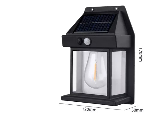 LÁMPARA SOLAR PARED✅